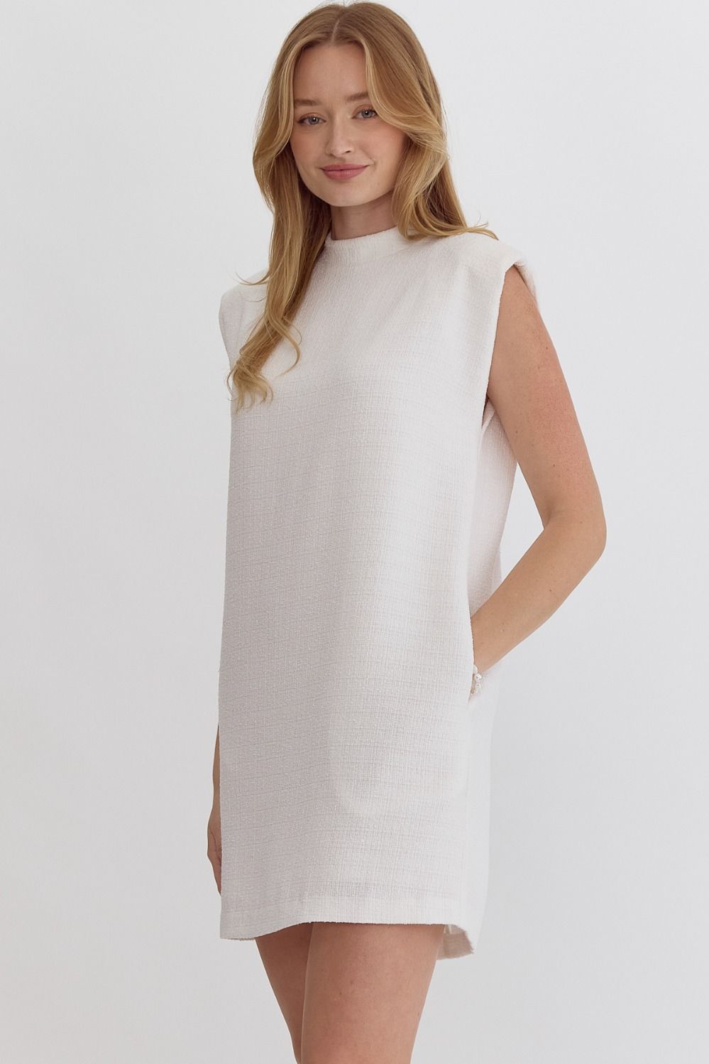 Woven Mini Dress