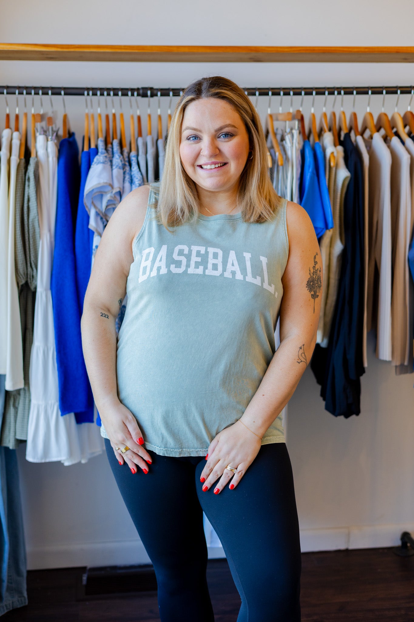 Baseball Mineral Graphic Tank