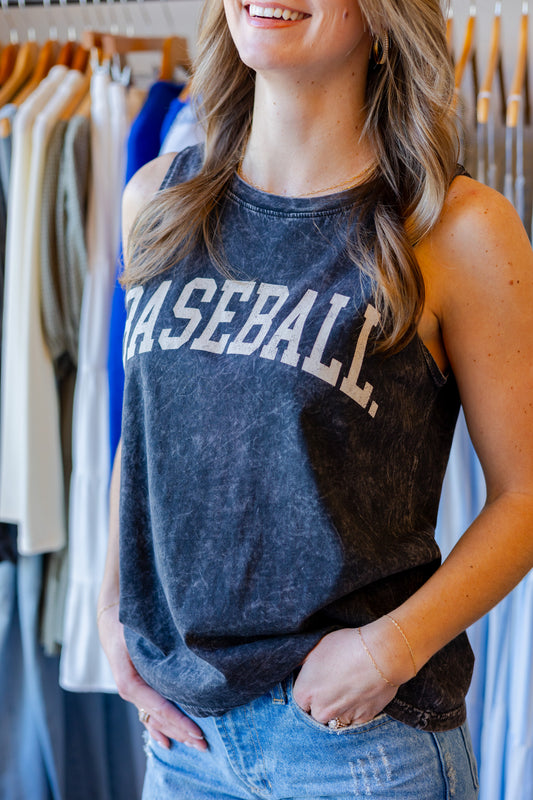 Baseball Mineral Graphic Tank