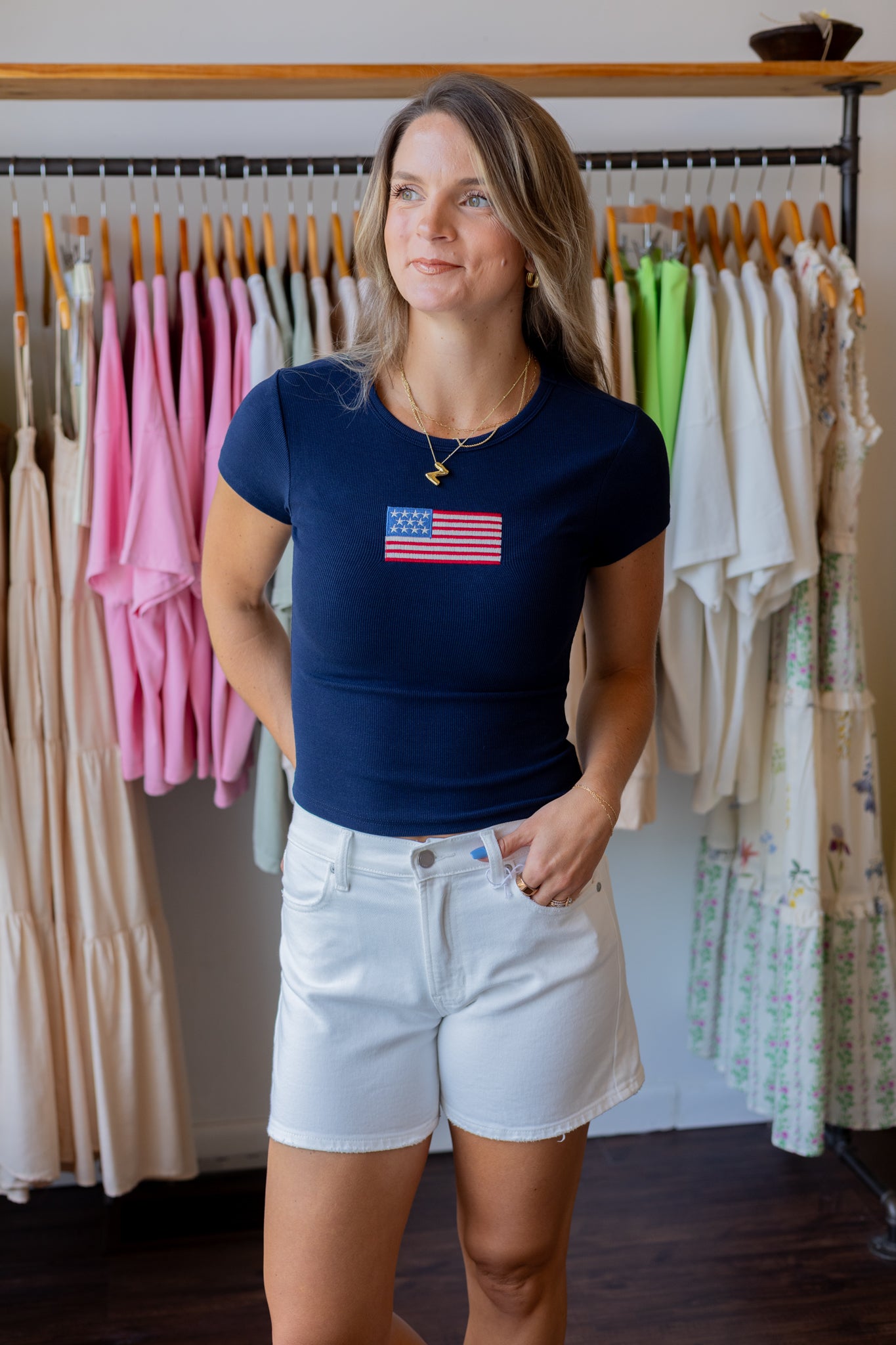 Short Sleeve Flag T-Shirt