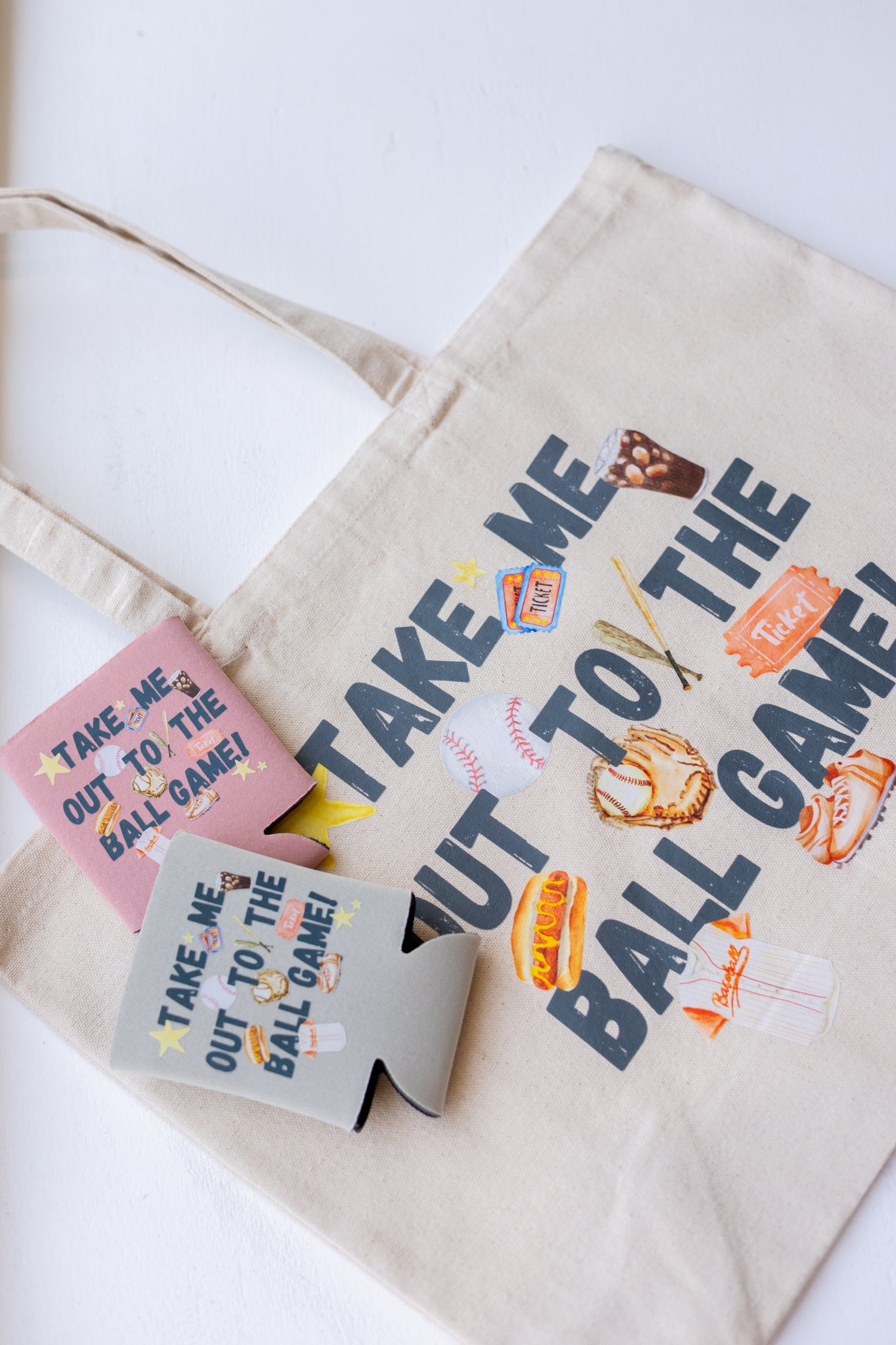 Take Me Out To The Ball Game Tote Bag