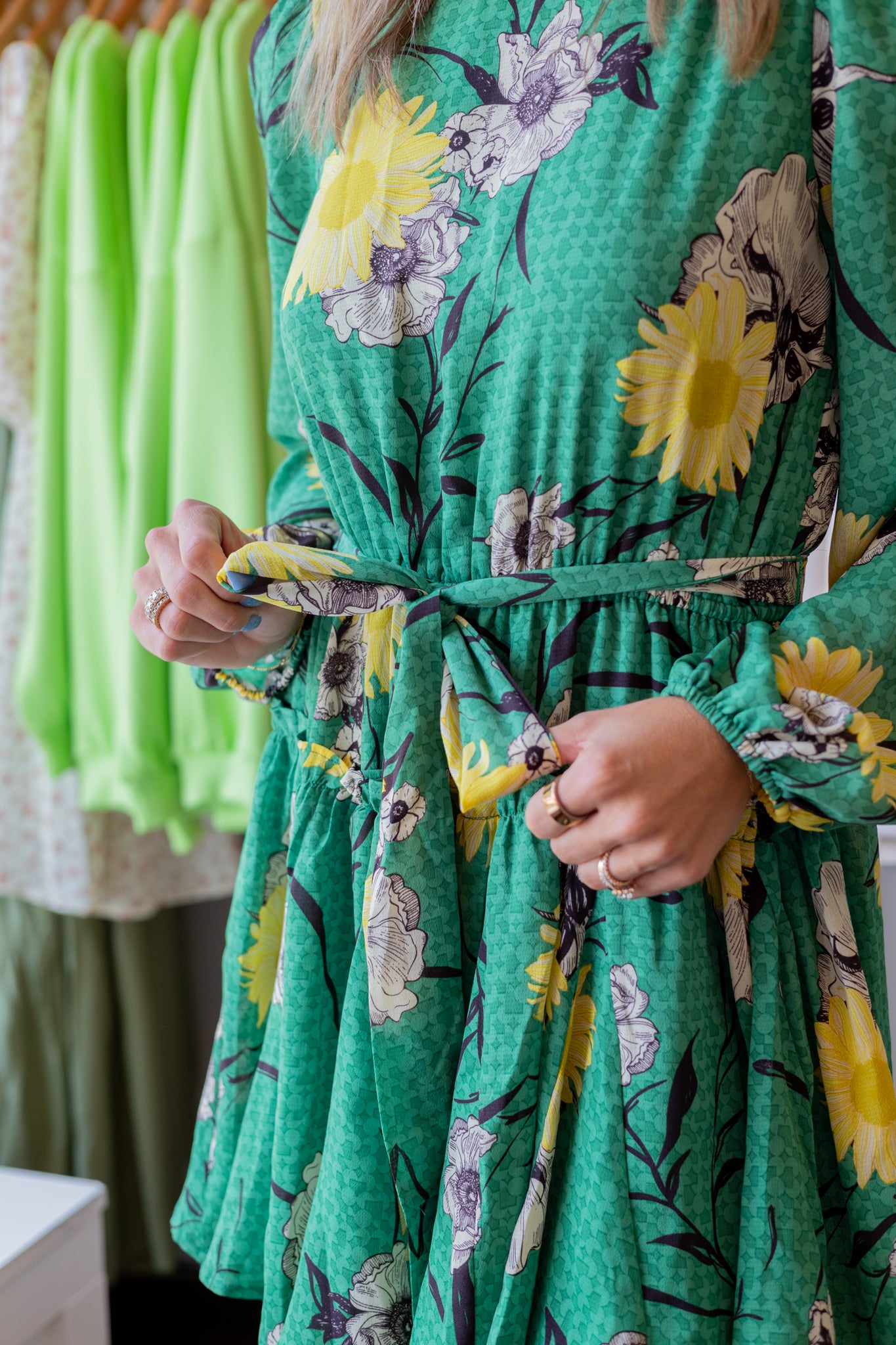 Sunflower Mini Dress