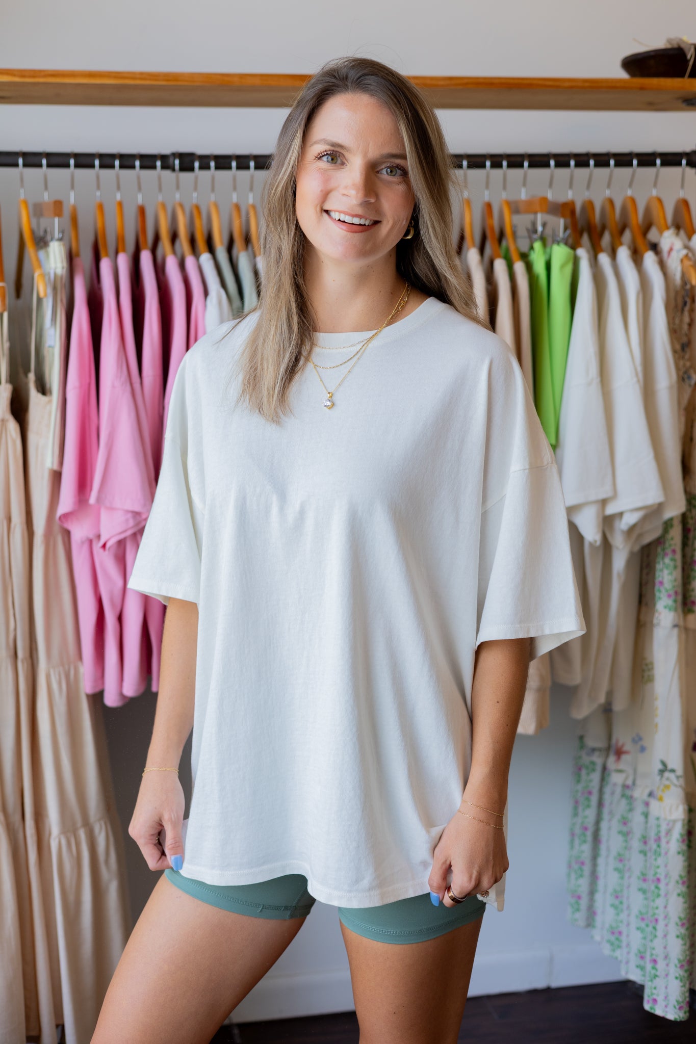 Mineral Washed Oversized T-Shirt