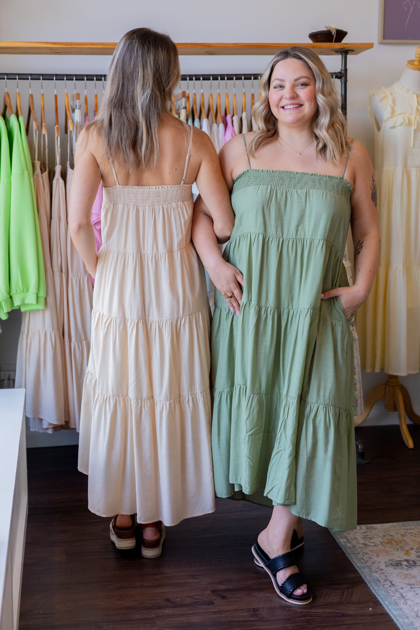 Tiered Maxi Dress