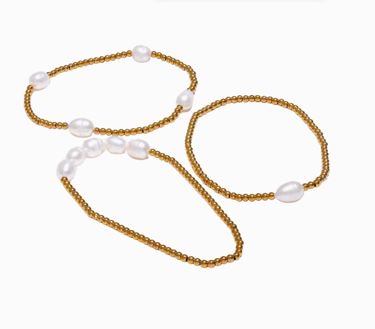 Pearl Stacking Bracelets
