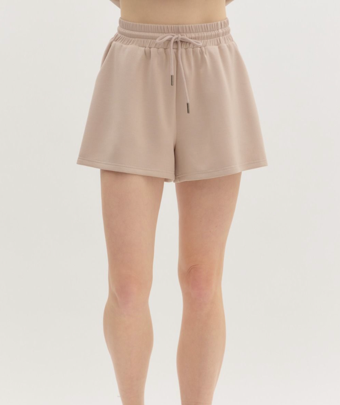 Jersey Drawstring Shorts