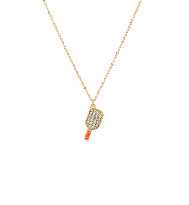 Pickleball Racket Necklace