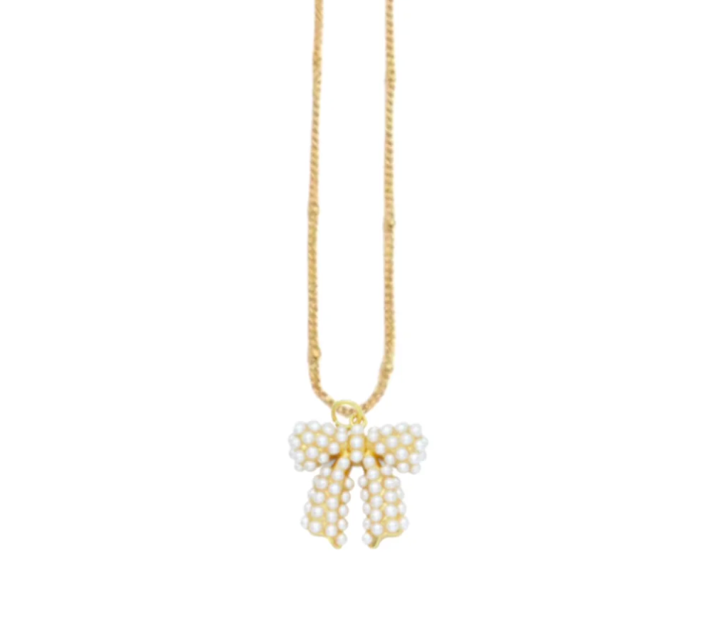 Clementine Bow Necklace