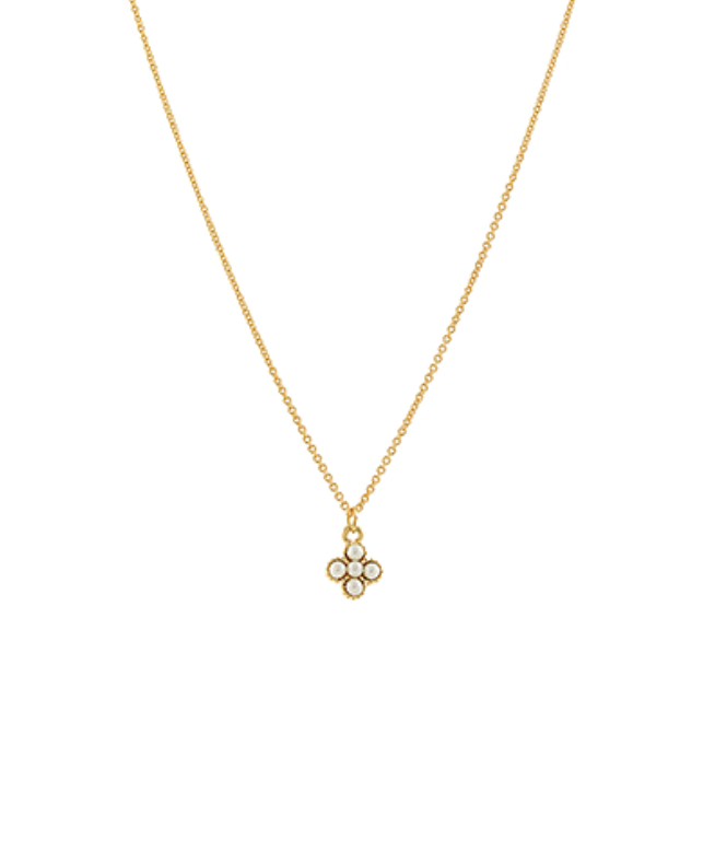 Pearl Clover Necklace