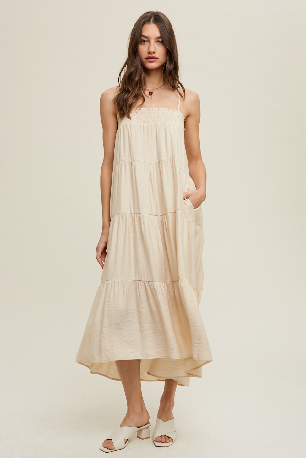 Tiered Maxi Dress