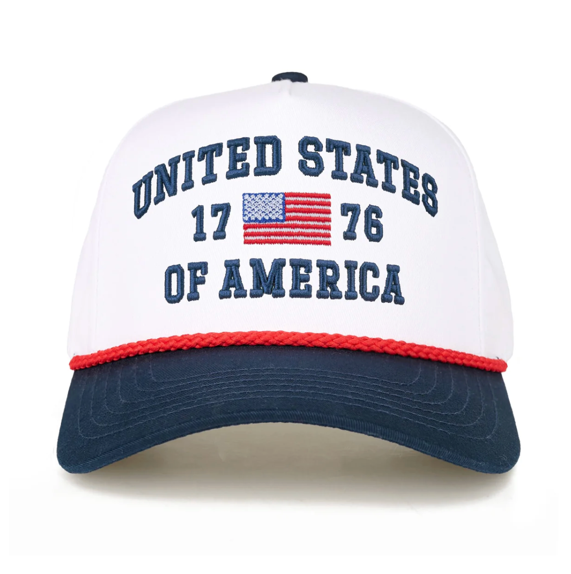 United States of America Embroidered Trucker Hat