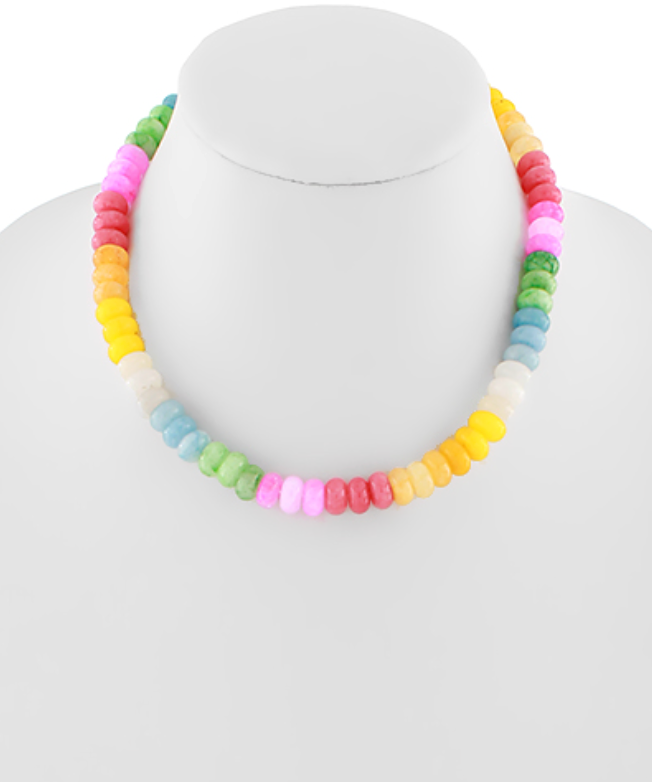 Semi Stone Necklace