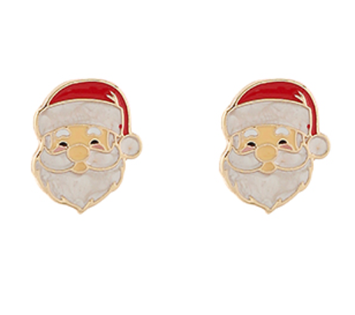Santa Earrings