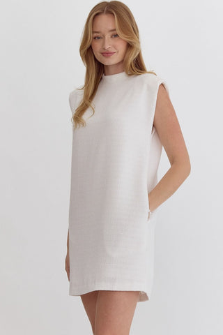 Woven Mini Dress
