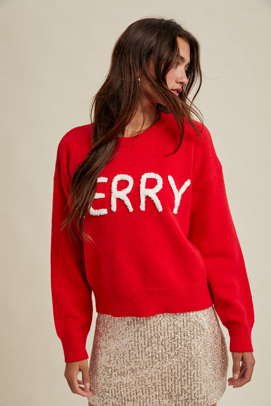 'Merry' Christmas Sweater