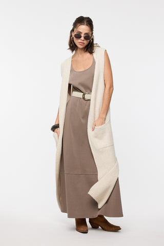 Long Sweater Vest Cardigan