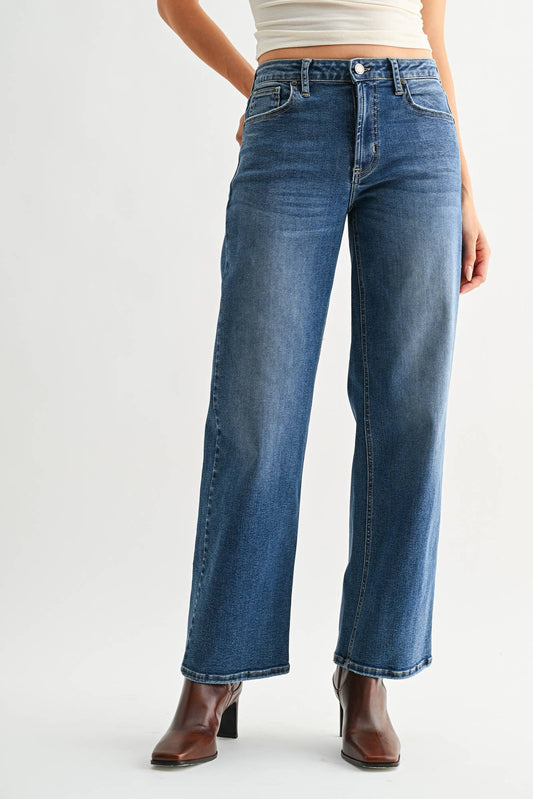 Full Length Straight Jeans