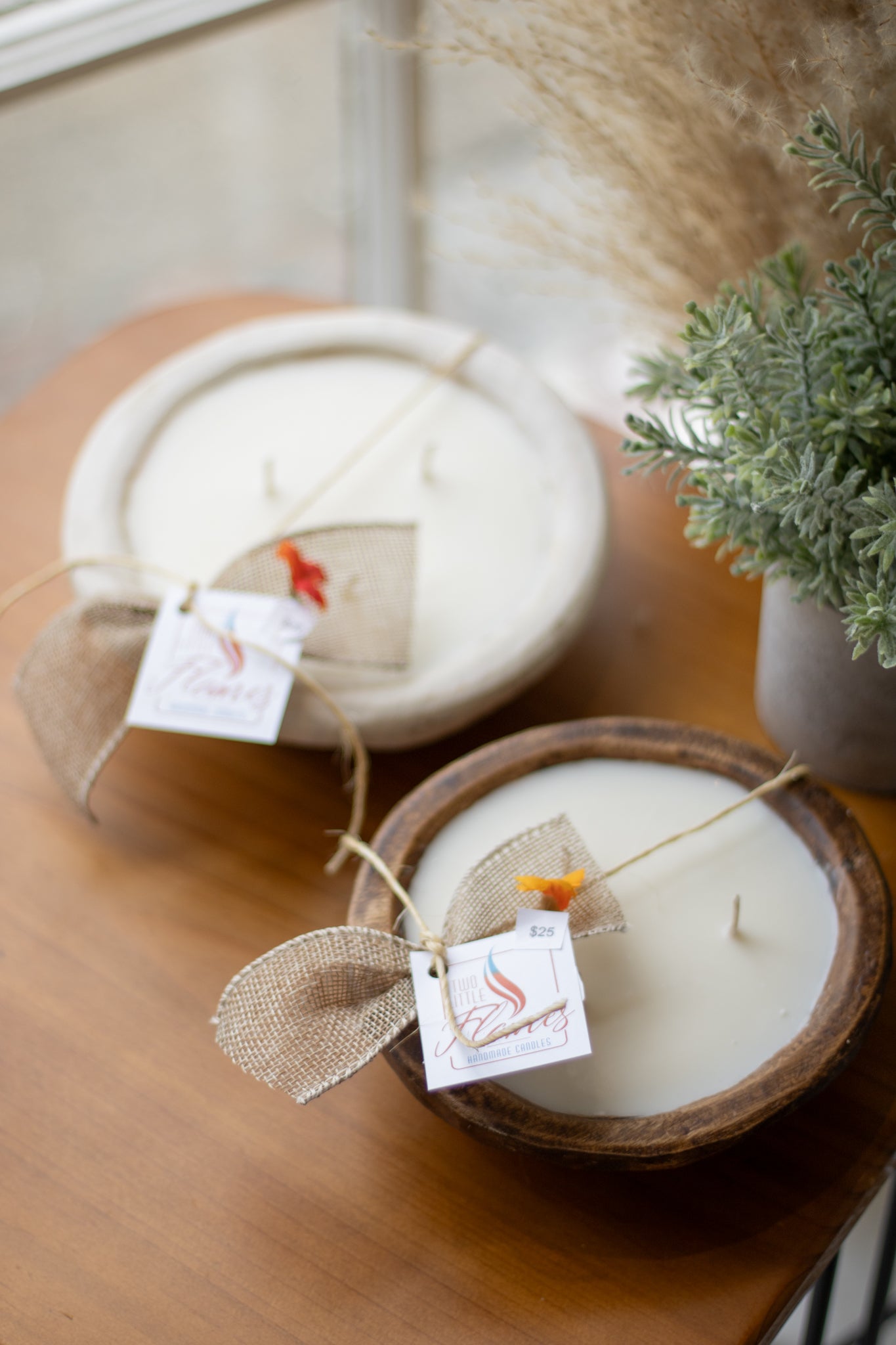 Small Round Bowl Candle