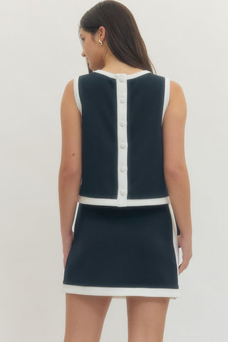 Sleeveless Knit Top