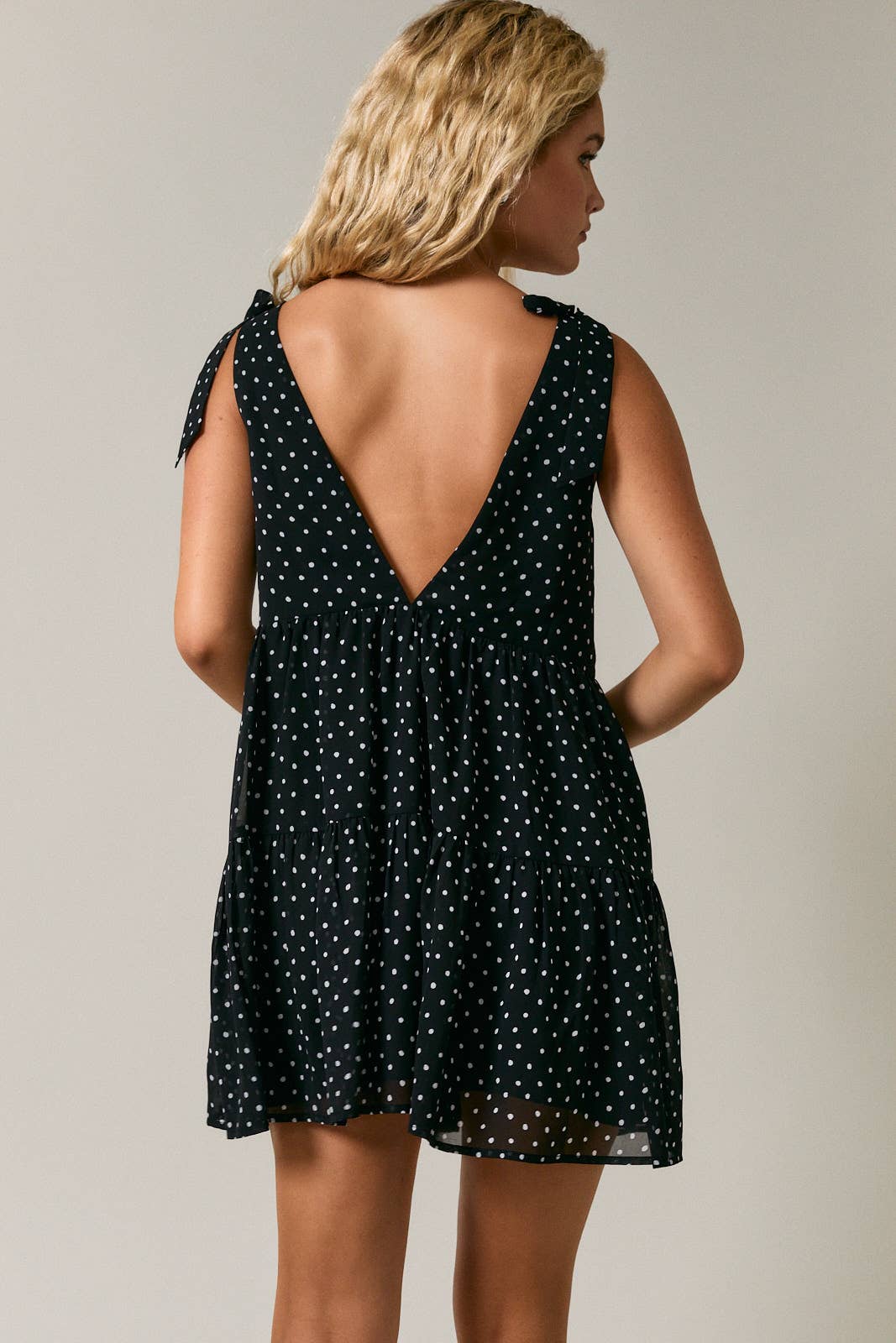 Polka Dot Mini Dress