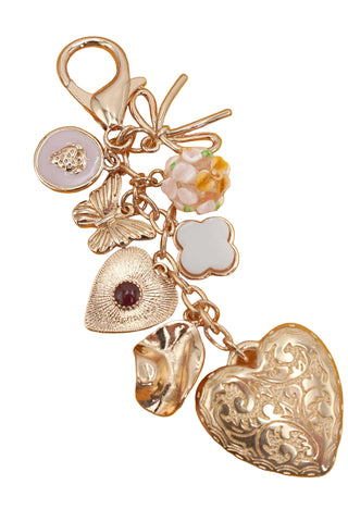 Feminine Butterfly Bag Charm