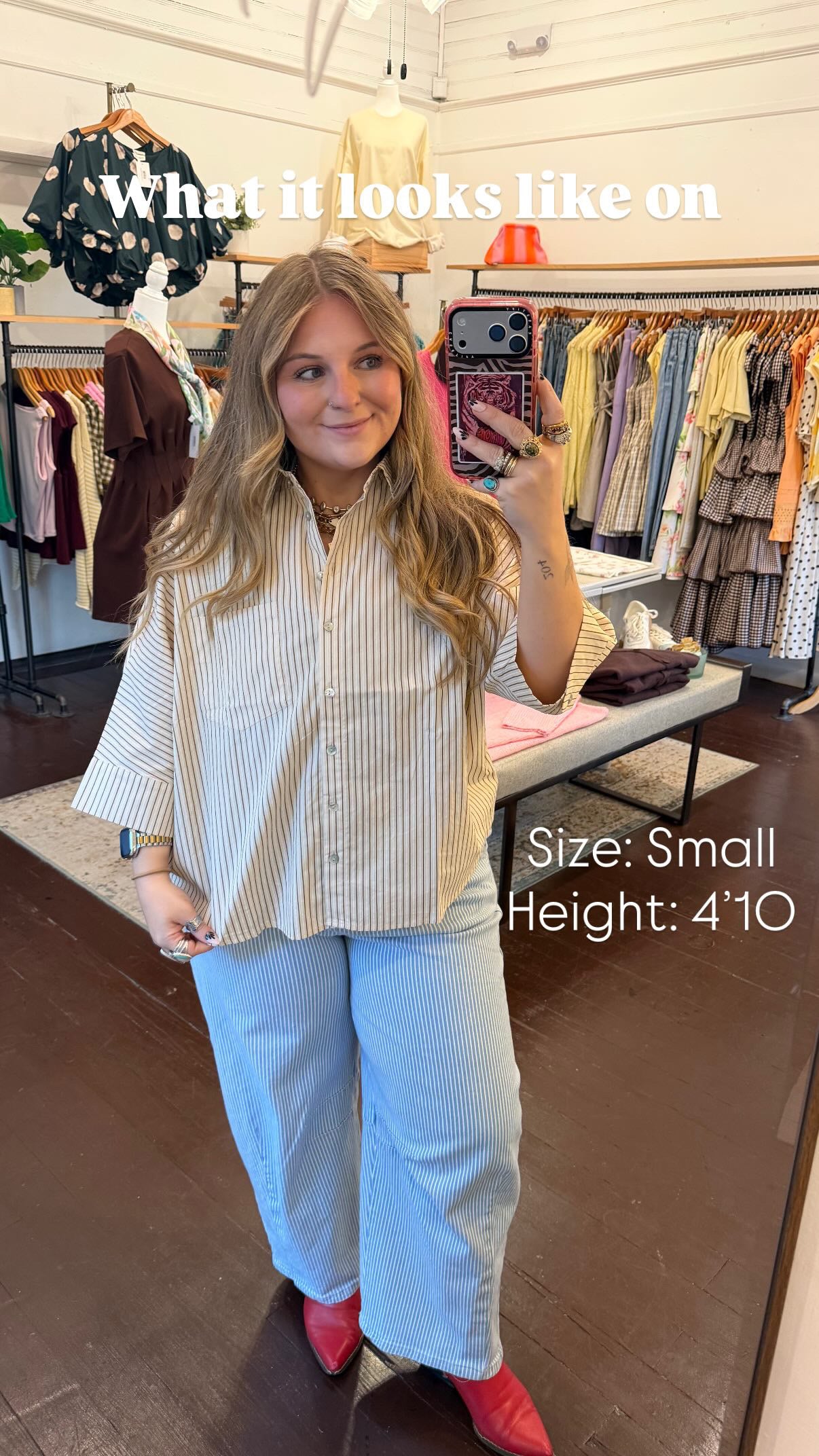 Classic Stripe Blouse