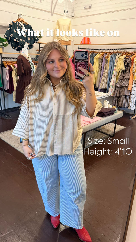 Classic Stripe Blouse
