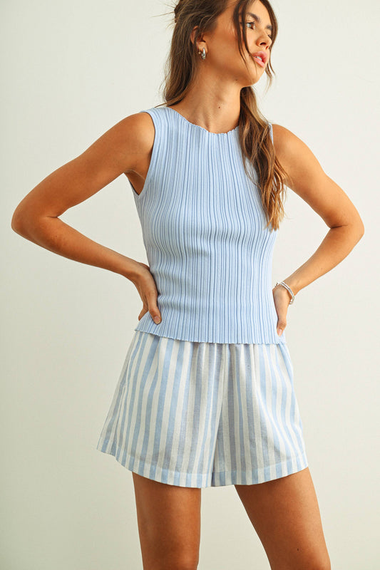 Ribbed Knitted Top