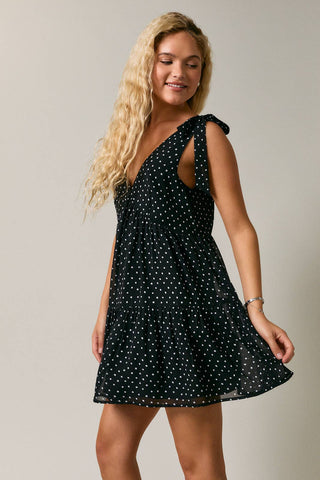 Polka Dot Mini Dress