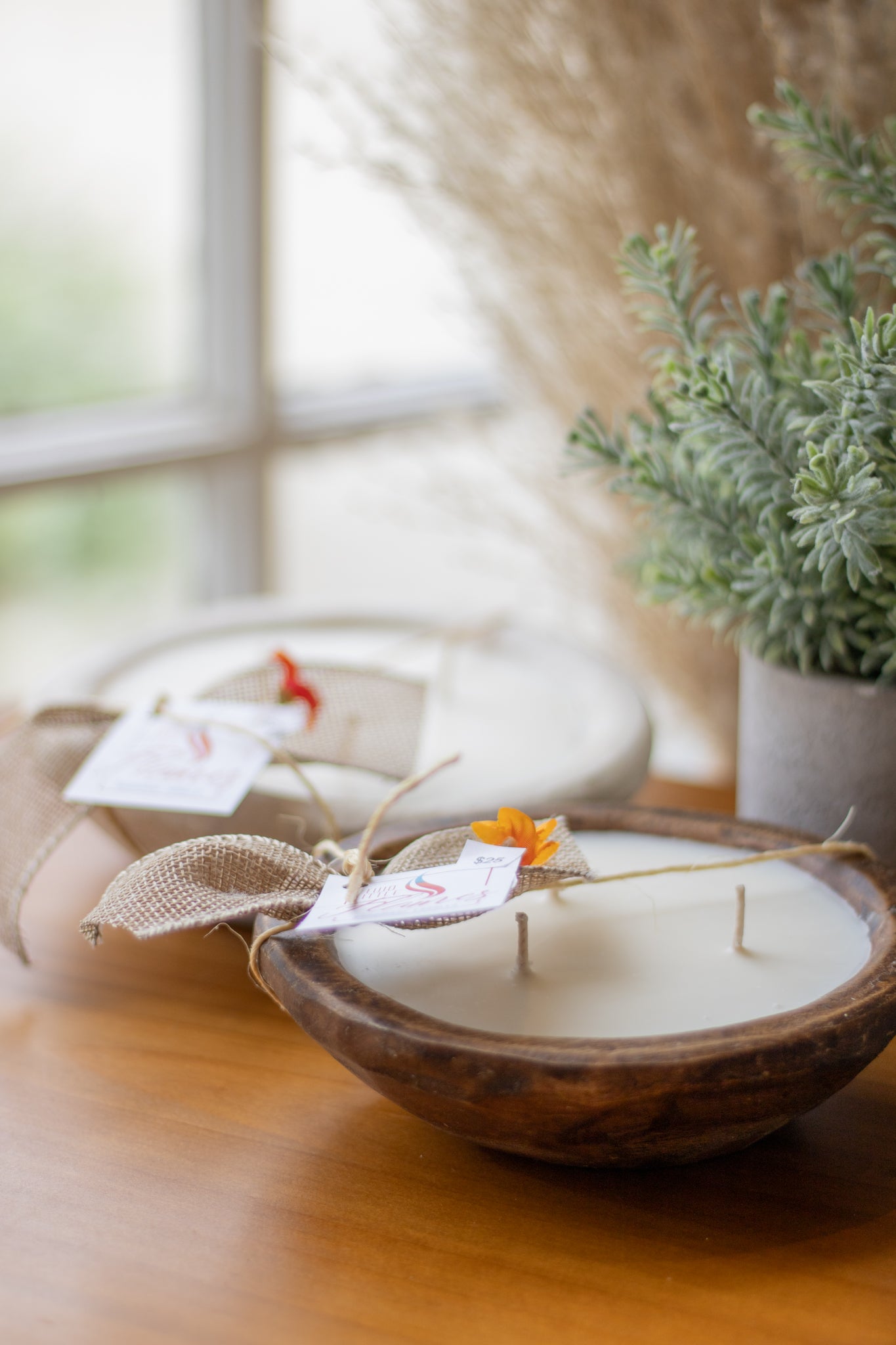 Small Round Bowl Candle