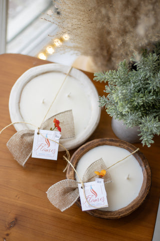 Small Round Bowl Candle