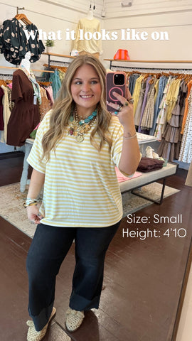 Oversized Stripe T-Shirt