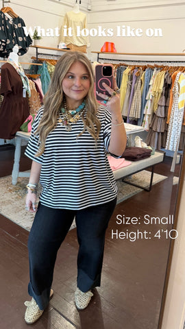 Oversized Stripe T-Shirt