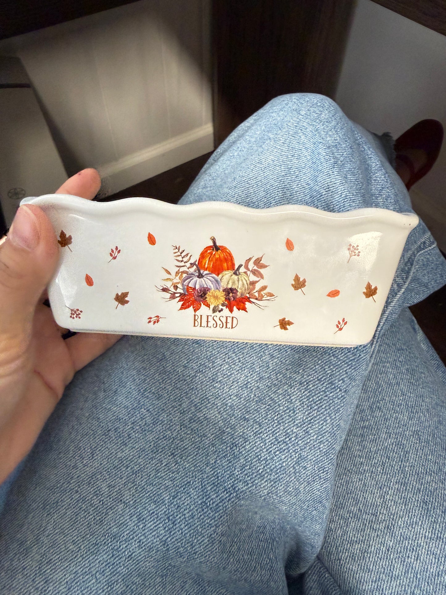Ceramic Dish Candle