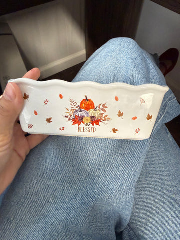 Ceramic Dish Candle