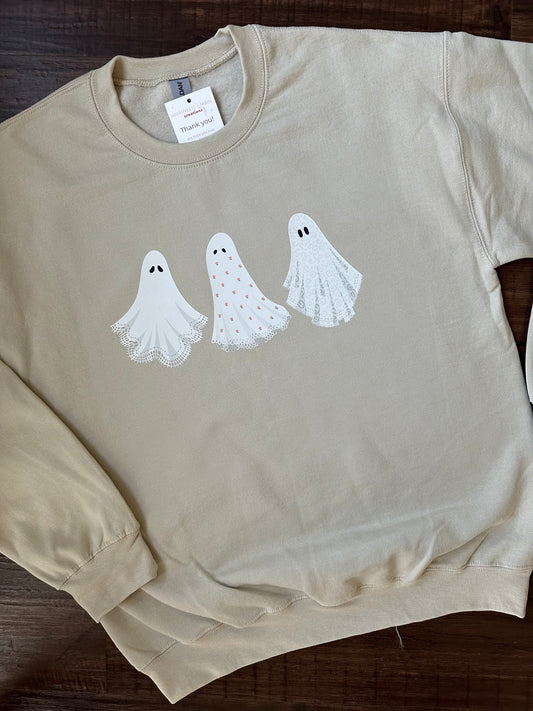 Lace Ghosts Sweatshirt