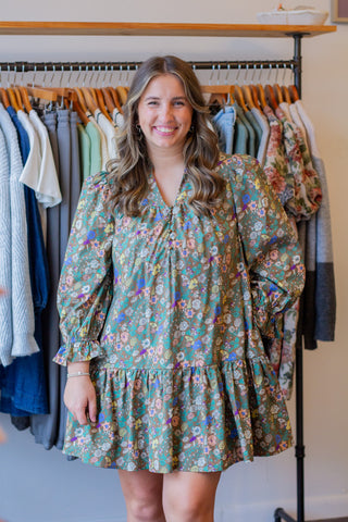 Floral Mini Dress