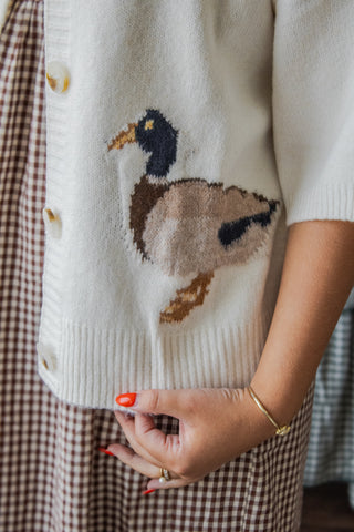 Mallard Short Sleeve Cardigan