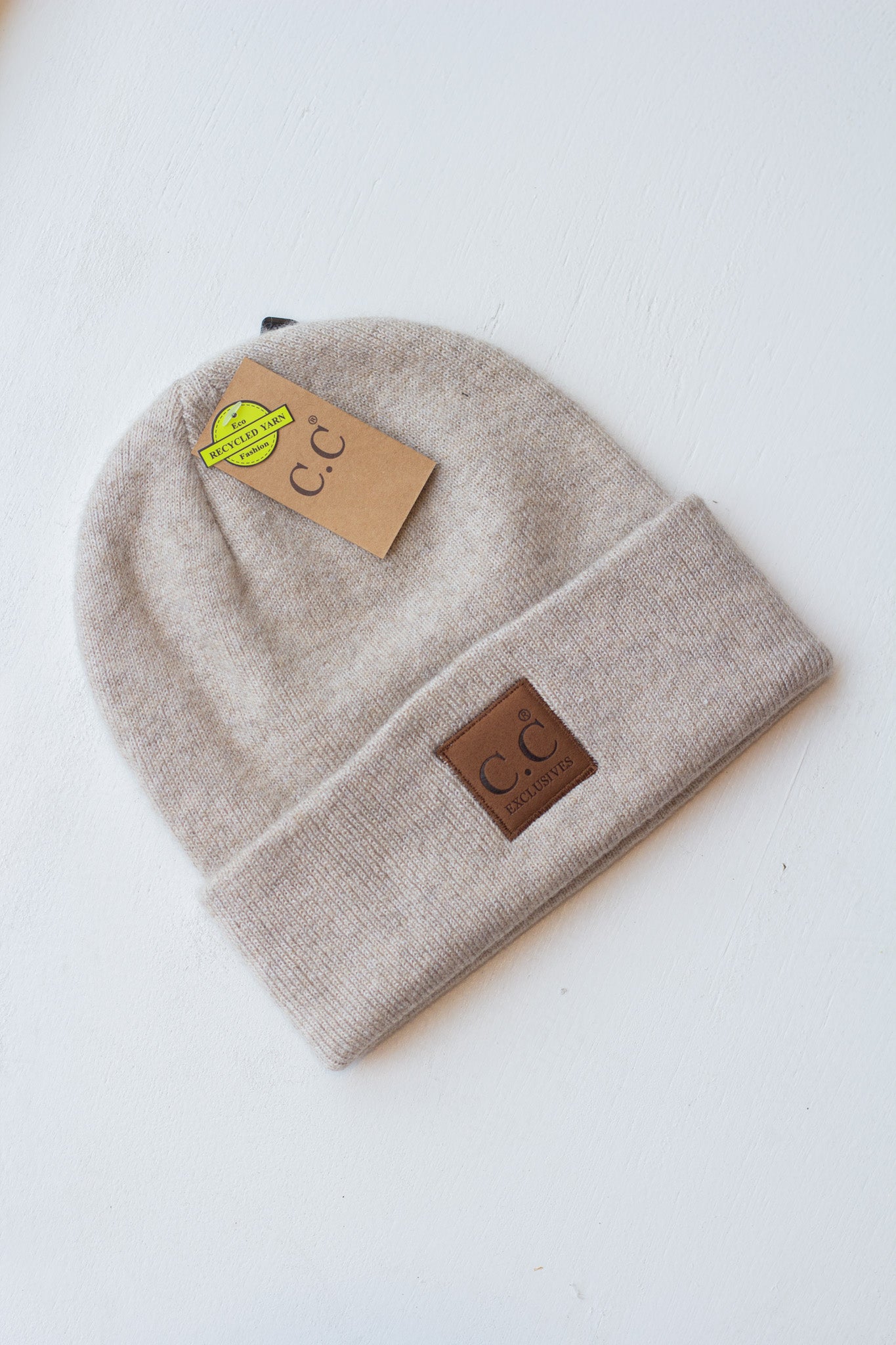 Unisex Soft Ribbed Beanie