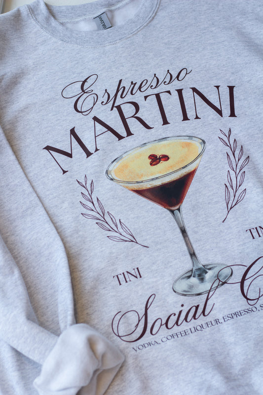 Espresso Martini Social Club Sweatshirt