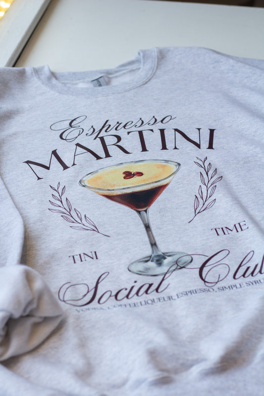 Espresso Martini Social Club Sweatshirt