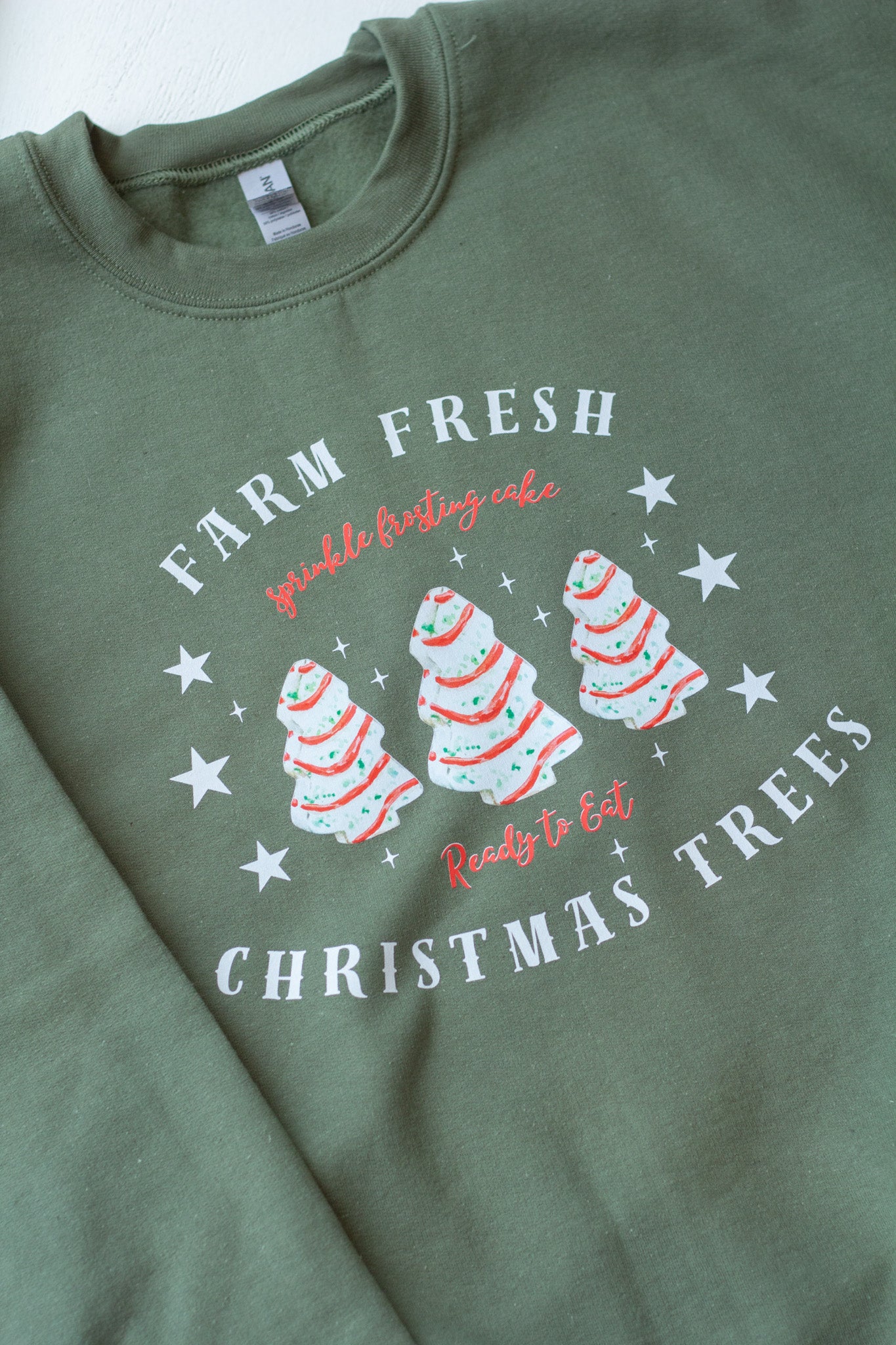 Farm Fresh Christmas Trees Sweatshirt