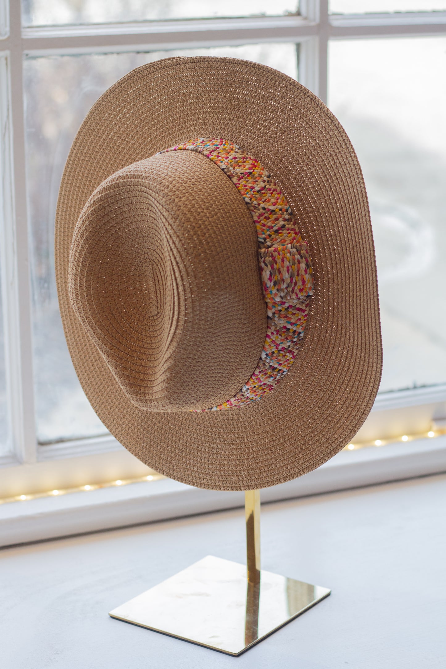 Judy Multi Color Straw Hat