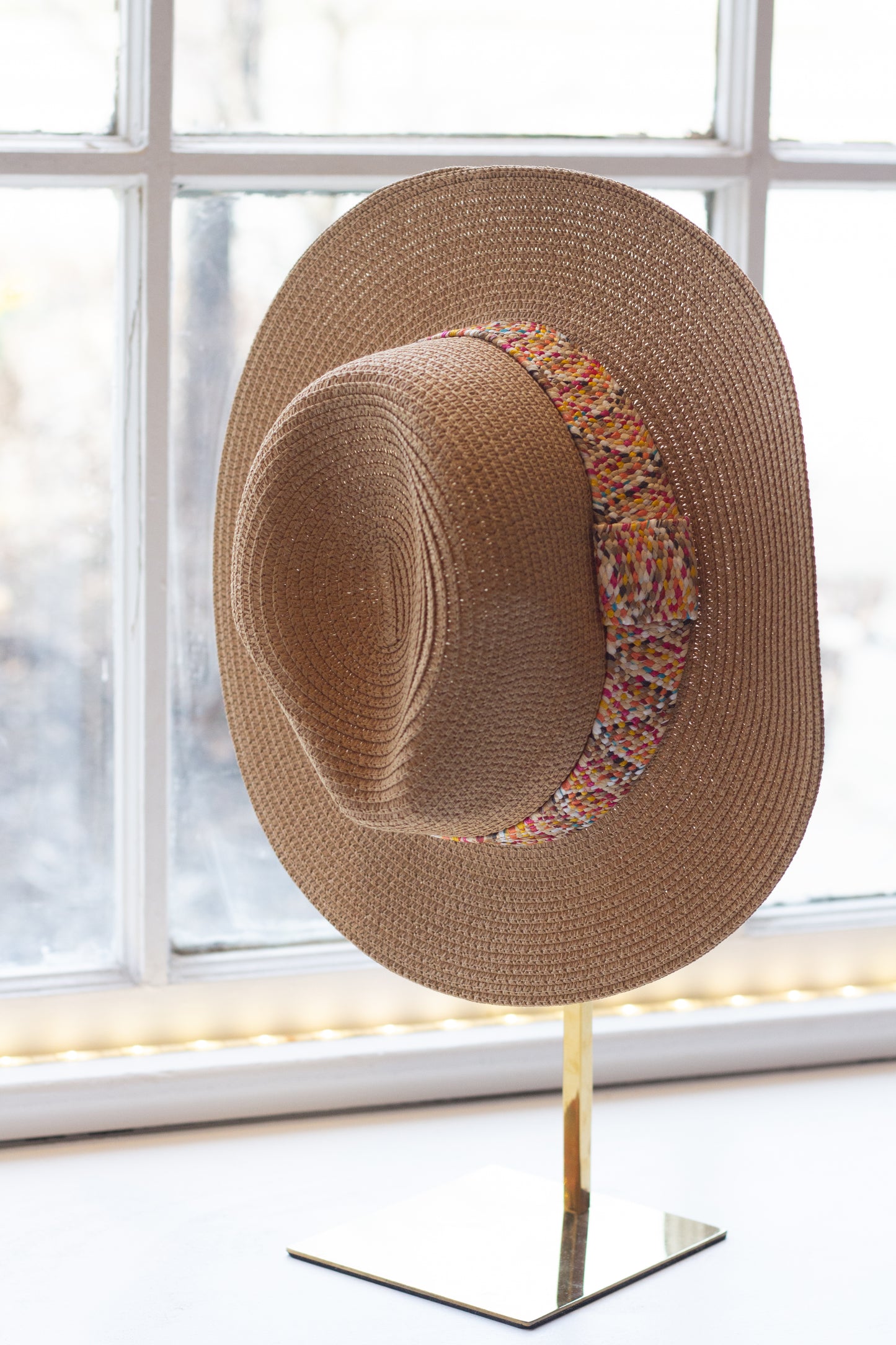 Judy Multi Color Straw Hat