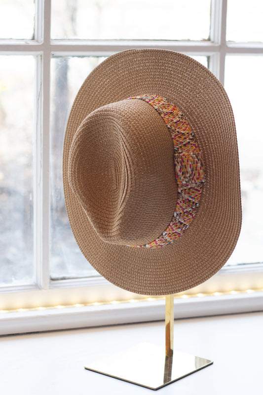 Judy Multi Color Straw Hat