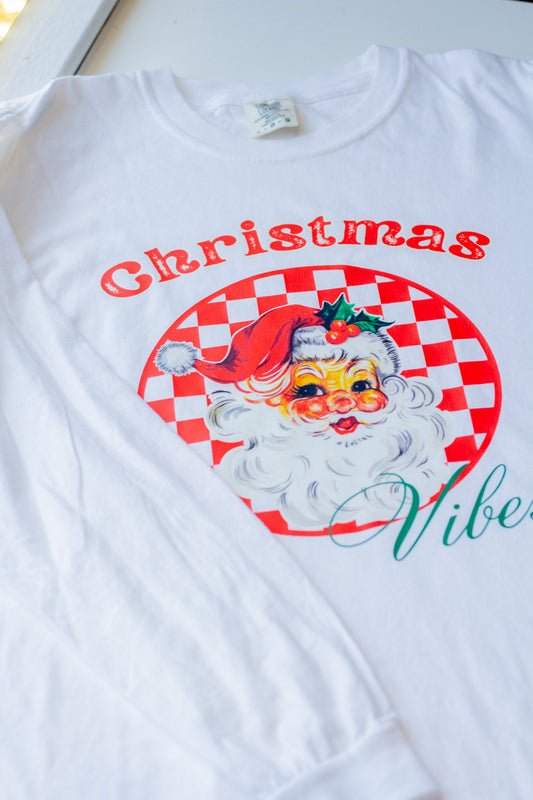 Santa Christmas Vibes Sweatshirt