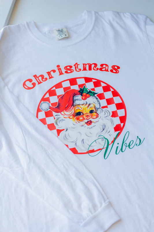 Santa Christmas Vibes Sweatshirt