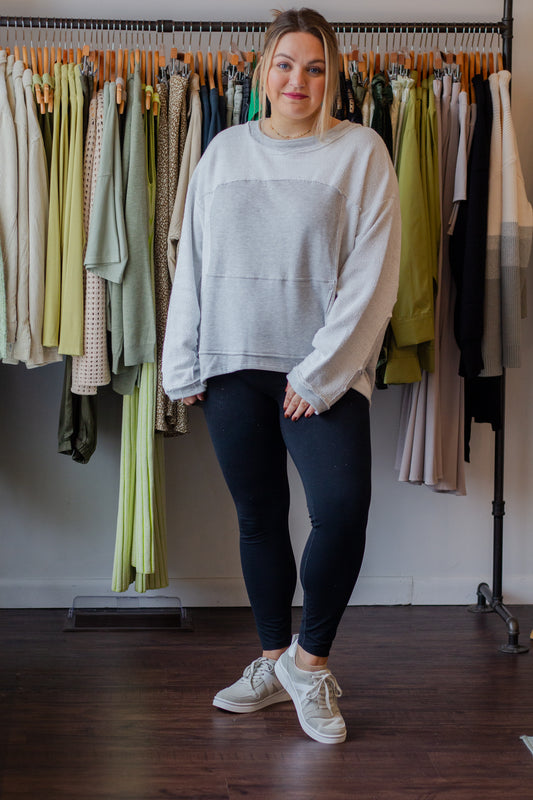 Kangaroo Pocket Top