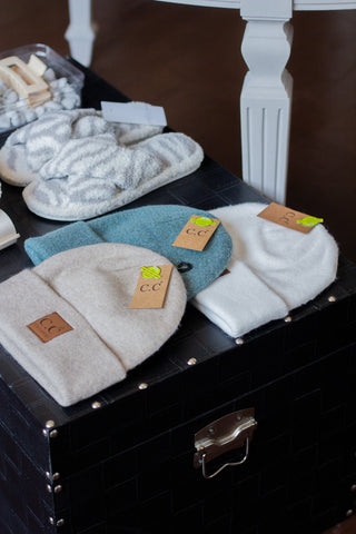 Unisex Soft Ribbed Beanie