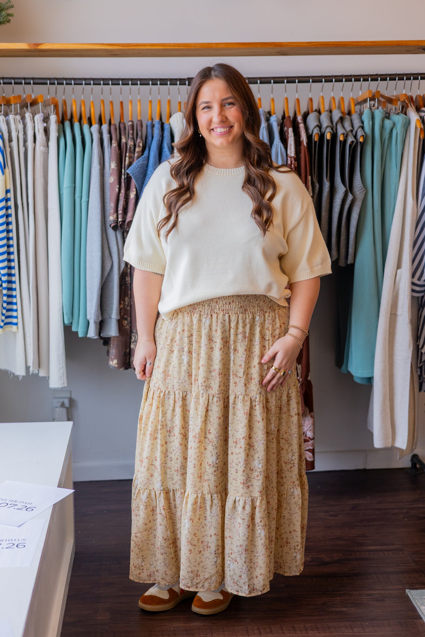 Short Sleeve Sweater Top